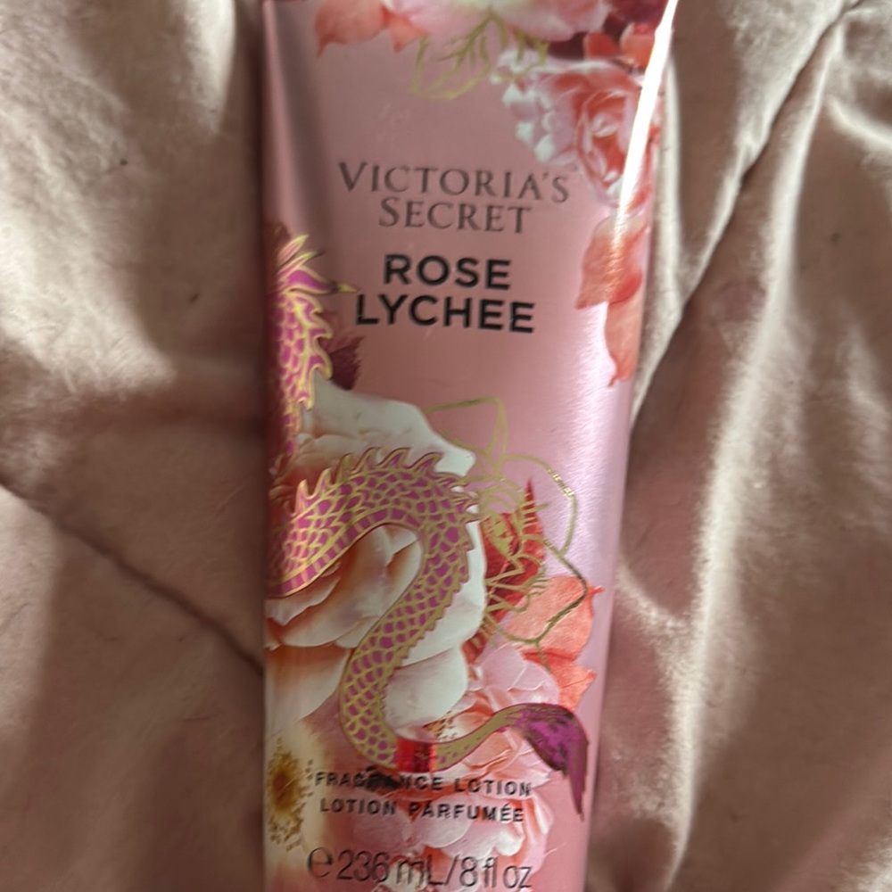 Victoria's Secret Rose Lychee Pink Fragrance Lotion